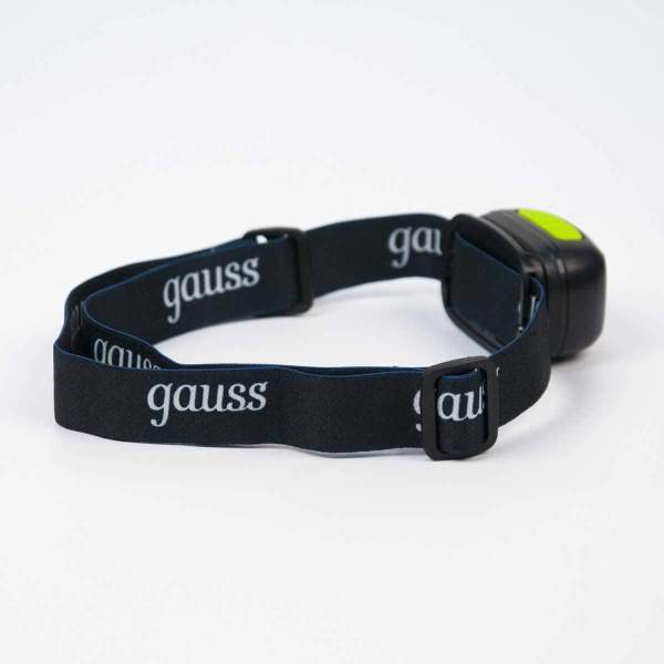 Налобный светодиодный фонарь Gauss аккумуляторный 40х60 220 лм GF402