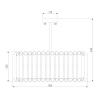 Потолочная люстра Bogates Castellie 361/5