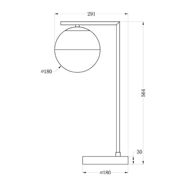 Настольная лампа Garda Decor 22-88228