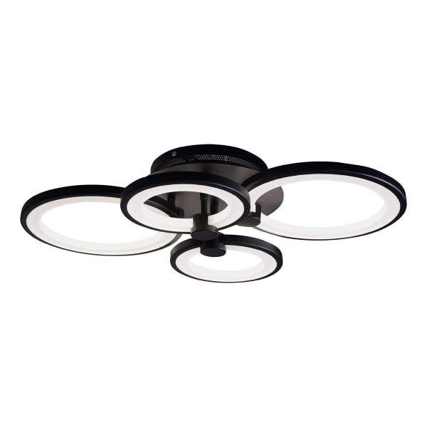 Потолочная светодиодная люстра iLedex Ring A001/4 MBK