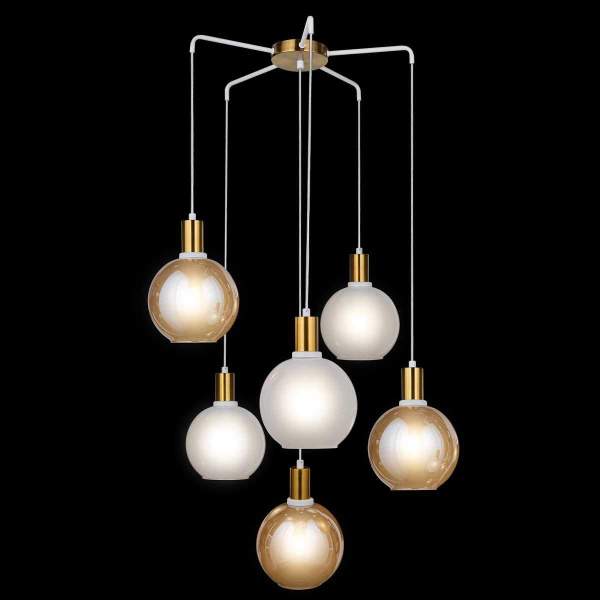 Подвесной светильник 33 ИДЕИ PND169M.05WH.3.001PA-S13AM-S13WH