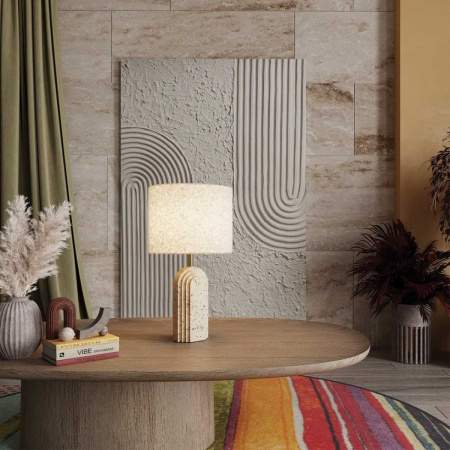 Настольная лампа Odeon Light Loop Midcent 7172/1T