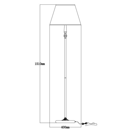 Торшер MW-Light Аврора 12 371044001