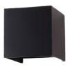 Уличный настенный светодиодный светильник Elvan GW-310A-6W-WW-Bk
