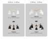 Потолочная люстра Ambrella light Traditional Loft TR82211