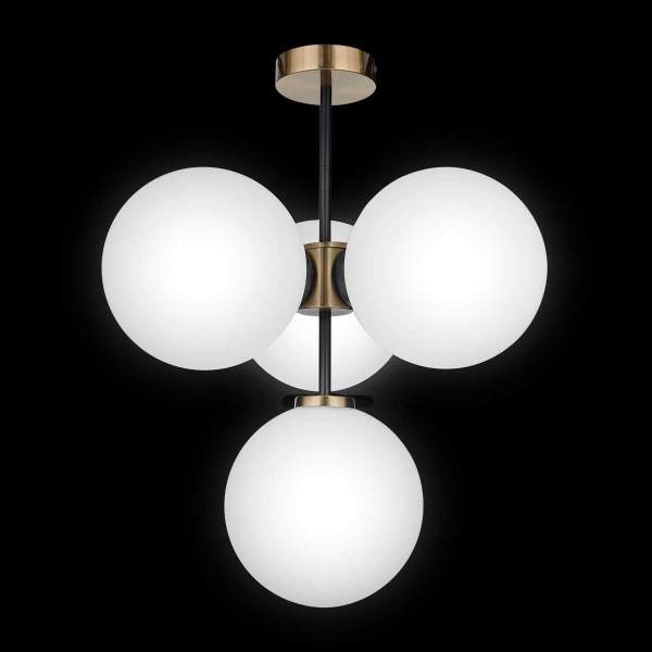 Потолочная люстра 33 ИДЕИ CHN800S.04.17ABL.ASB-S32WH