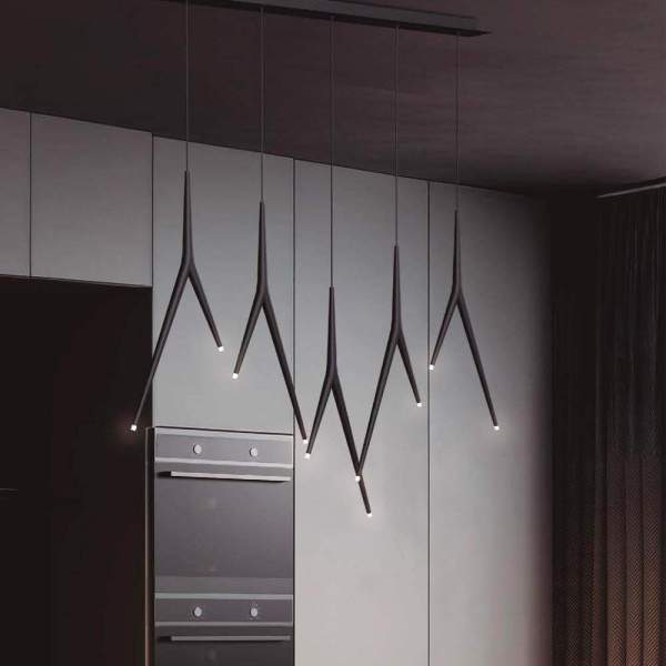 Подвесная люстра Mantra Arrecife 9385+9220 (5L)