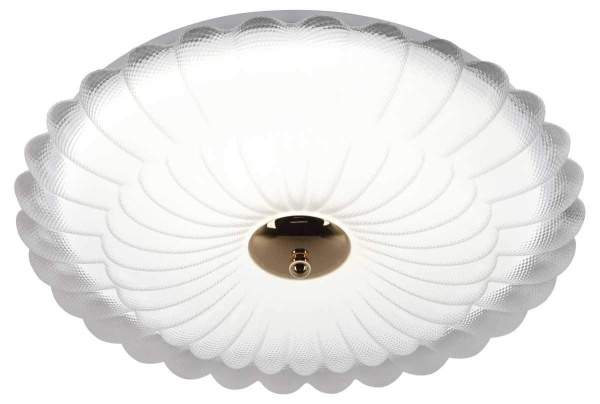 Светильник потолочный светодиодный ЭРА Классик без ДУ SPB-6 Chester 48W-5K WH+GD 5000К белый/золото Б0070191