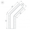 Коннектор угловой Arlight SL-Linia45-Fantom-135 030102
