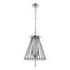 Подвесная люстра Crystal Lux Modesto SP3 Black/Chrome