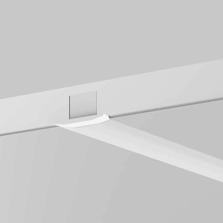 Алюминиевый профиль скрытого монтажа 16x8 (Серебро, 2 м), ALM-0808-S-2M Maytoni Led Strip 636021