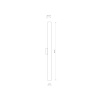 Подсветка для зеркал Nowodvorski Ice Tube Led M 8120