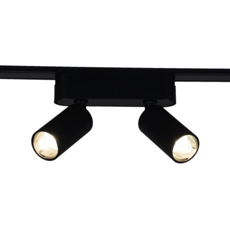Магнитная трековая система Reluce 13005-9.3-002UR magnetic LED2x5W BK