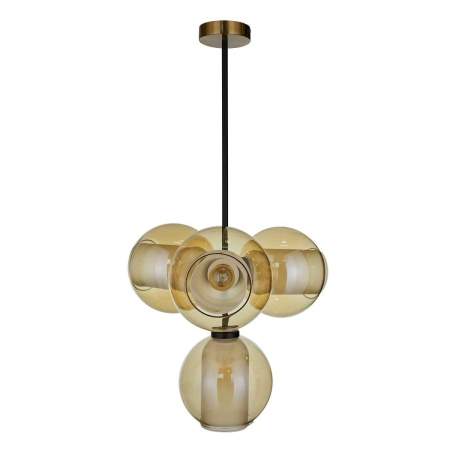 Потолочная люстра 33 ИДЕИ CHN800L.04.17BL.ASB-M04AM