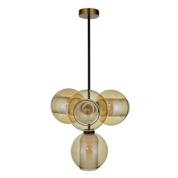 Потолочная люстра 33 ИДЕИ CHN800L.04.17BL.ASB-M04AM