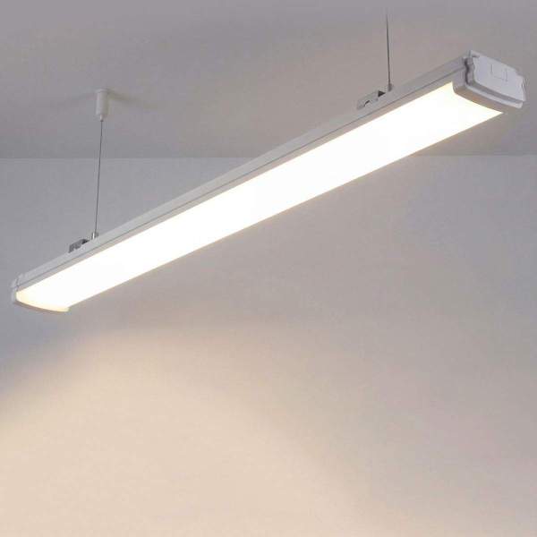 Подвесной линейный светодиодный светильник Uniel ULO-K21A 40W/5000K/L125/K IP65 WHITE UL-00013701