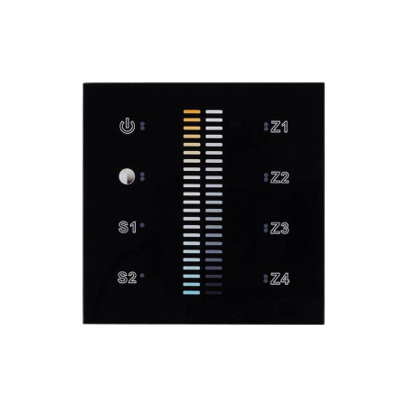 Панель управления Arlight Sens SR-2830B-AC-RF-IN Black 021062
