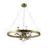 Подвесная люстра Crystal Lux GARDEN SPLED+4 D800 GOLD