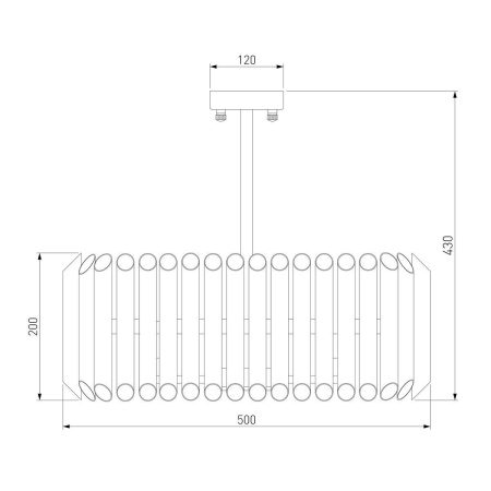 Потолочная люстра Bogates Castellie 362/5