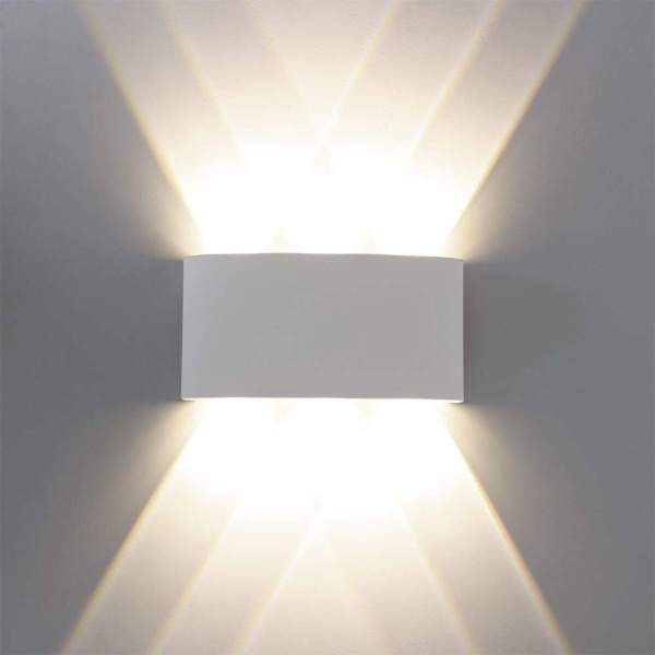 Уличный настенный светодиодный светильник Arte Lamp Bosto A3122AL-6WH