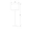 Торшер TK Lighting 5279 Tercino Blue