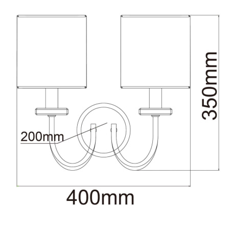 Бра Chiaro Палермо 386026902