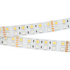 Светодиодная лента Arlight 32W/m 144Led/m 5060SMD разноцветный/теплый белый 5M RT-B144-19mm 24V RGBW-Warm 012327(3)