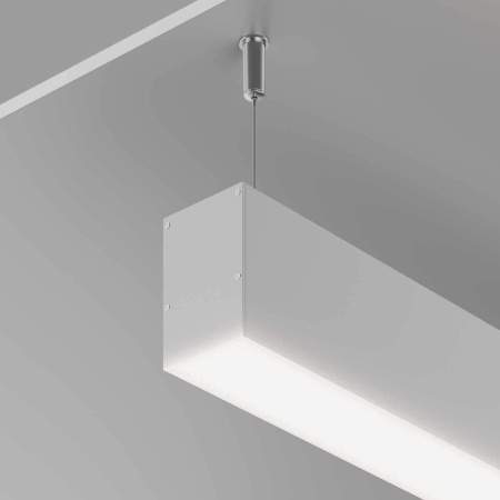 Алюминиевый профиль накладной-подвесной 50х70 (Серебро, 2 м), ALM-5070-S-2M Maytoni Led Strip 633016