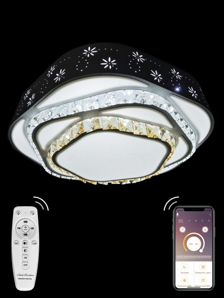 Потолочный светодиодный светильник Natali Kovaltseva Technology Style 71025/1W