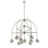 Подвесная люстра Crystal Lux Truena SP-PL6+3+1 Nickel