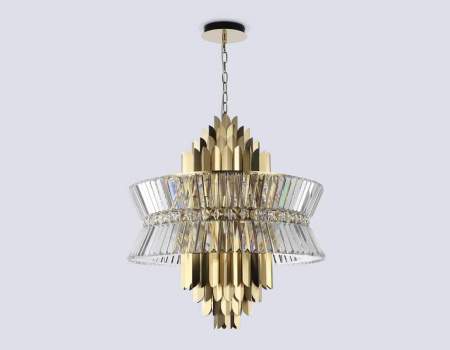 Подвесная люстра с хрусталем Ambrella light High Light LH41023