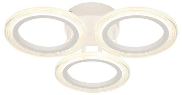 Светильник потолочный светодиодный ЭРА Модерн Ring CLL-1-39W 4K WH без ДУ белый Б0069742