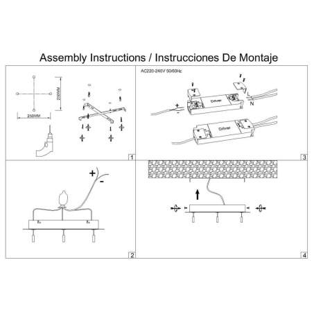Подвесная люстра Mantra Arrecife 9364+9229 (5L)