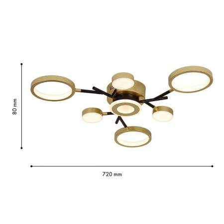 Потолочный светодиодный светильник F-Promo Hybrid 4686-7C