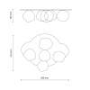 Потолочный светильник TK Lighting 11475 Lava Sabia a072641