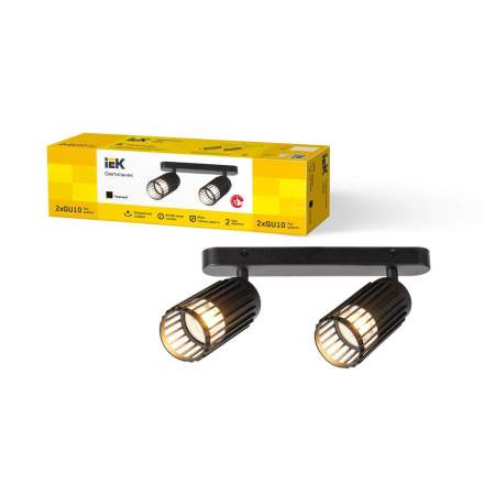 Спот IEK LT-USB0-4208-GU10-2-K02