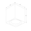 Потолочный светодиодный светильник Elektrostandard Matrix 25051/LED a065283