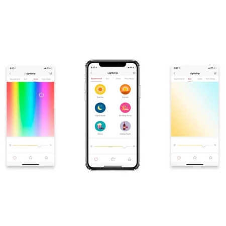 Светодиодная влагозащищенная лента Yeelight 24LED/m 3,75W/m RGB 2M YLDD05YL