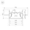 Профиль Arlight FOLED-50-CEIL-CENTER-2000 035769