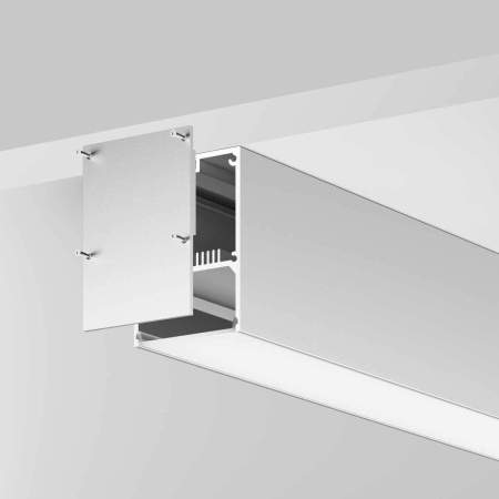 Алюминиевый профиль накладной-подвесной 50х70 (Серебро, 2 м), ALM-5070-S-2M Maytoni Led Strip 633016