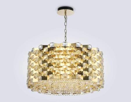 Подвесная люстра с хрусталем Ambrella light High Light LH41009