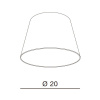 Абажур Azzardo Shade ZF 20 AZ2597