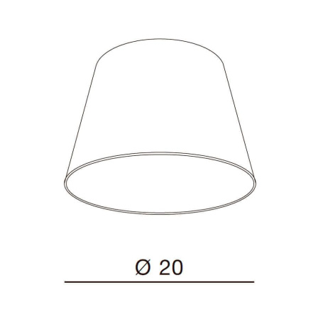 Абажур Azzardo Shade ZF 20 AZ2597