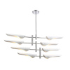 Подвесная люстра Crystal Lux Rafael SP8 Chrome