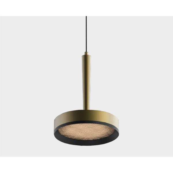 Подвесной светильник Italline IT02-025 gold 3000K+IT02-024 black