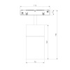 Трековый светодиодный светильник Elektrostandard Slim Magnetic Comfi 85190/01 a066518