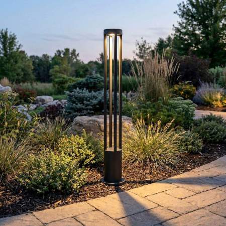 Ландшафтный светодиодный светильник Reluce 09958-0.7-001JH 1,0M LED7W BK RLOS