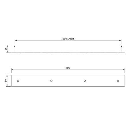 Потолочное основание Mantra Modular Light Florones 9381
