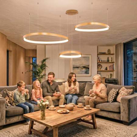 Подвесной светодиодный светильник Citilux Genka Smart CL756A092