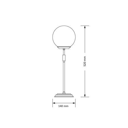 Настольный светильник KUTEK MOOD Ultimo ULT-LN-1(T)